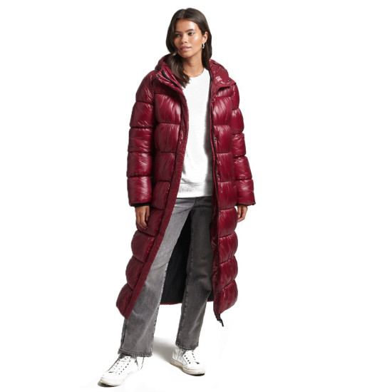 Superdry Γυναικείο μπουφάν XPD Sports Longline Puffer Coat
